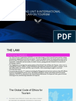 International Law On Tourism