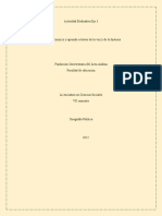 Actividad Evaluativa Eje 3 Geografía Politica