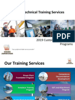 2019 Technical Training Product Brochure