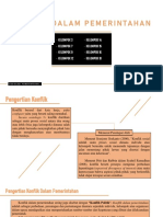 Konflik Dalam Pemerintahan