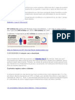 O que é diabetes: causas, tipos 1 e 2