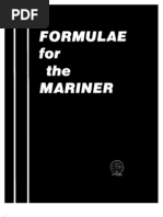 Formulae For The Mariner