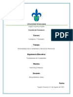 Generalidades de La Contabilidad y Sistema de Información