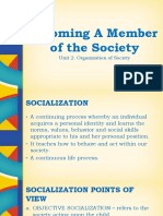 Chapter 4 1 Becoming A Member of The Soc