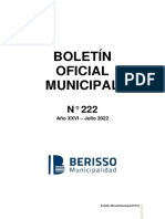 Bole Oficial Beriddo 222