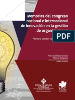 Emorias Del Congreso Nacional e Internacional de Innovación en La Gestión de Organizaciones