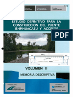 VOL. II - MEMORIA DESCRIPTIVA