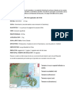 Explicar Lo Sucedido en La Zona de Canterbury y La Ciudad de Christchurch en Nueva Zelanda Con Los Eventos Sísmicos Del 4 de Setiembre Del 2010 y 22 de Febrero Del 2011