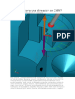 Cómo Funciona Una Alineación en CMM