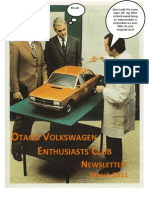 Otago VW Enthusiasts Club Newsletter March 2011