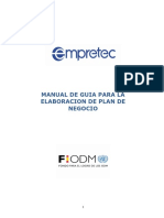 INTRODUCCION - PS - MANUAL - Panama - Plan de Negocios