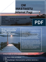 Materi Kelas Xii Power Point 2 Application Letter