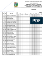 Daftar Nilai Siswa - XII IPS 1