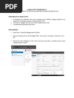 Laboratory Experiment 4 - Configuration of The Local Server