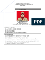 Profil Pejabat Struktural 2021