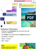 3 Determining Solubility