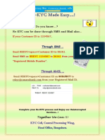 IOB66370SOP For Re KYC Made Easy !!!