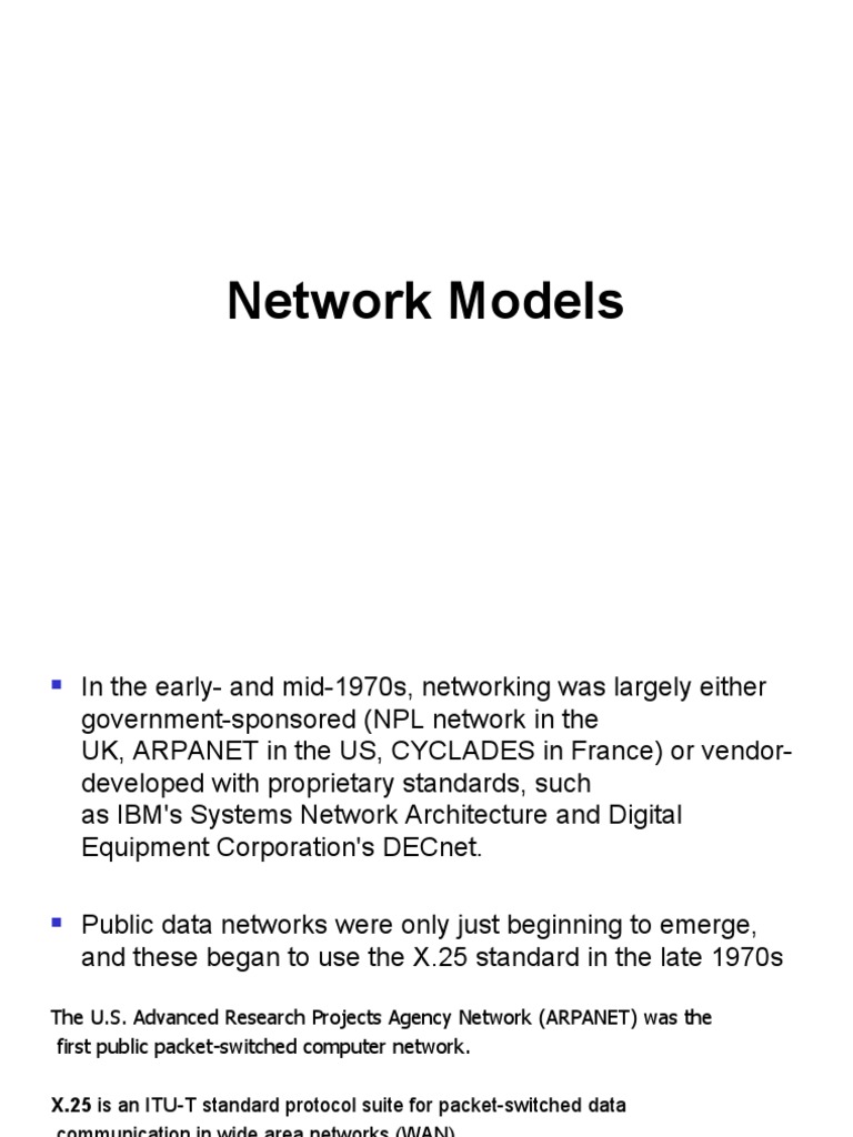 Overview of OSI Networking Models | PDF | Osi Model | Internet Protocol ...
