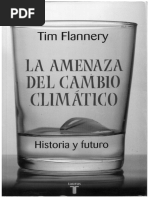 Largo Verano Extracto de La Amenaza Del Cambio Climatico de Tim Flannery