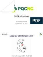 PQCNC 2024 Initiative Maternal Cardiac