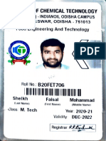 Ict Ioc BBSR Identity Card