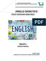 Cuadernillo Tercer Parcial de Inglés I