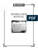  Instruction Manual for Cuisinart Bread Machine Manual (Model:  CBK-200) Reprint: Home & Kitchen