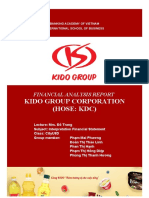 IFS KIDO GROUP CORP Analysis