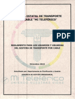 REGLAMENTO PARA LOS USUARIOS Y USUARIAS DEL SITEMA DE TRANSPORTE POR CABLE V 2 22d44046d1