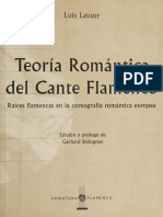 Teoría Romántica Del Cante Flamenco Raíces Flamencas en La Coreografía Romántica Europea (Luis Lavaur, Gerhard Steingress)