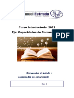 Curso de lectura: proceso de lectura, prelectura, durante y post lectura