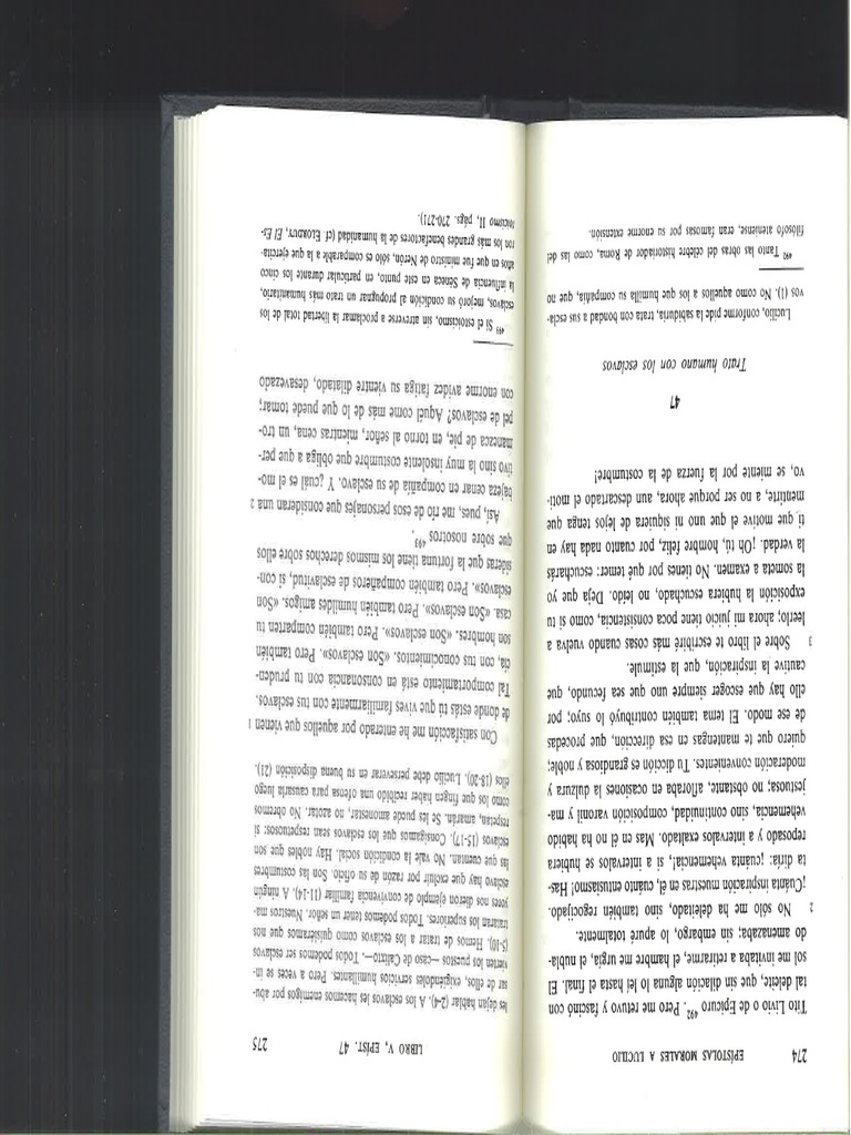 Epístola 47 Séneca | PDF