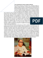 Biografia Del Presidente Marco Perez Jimenez