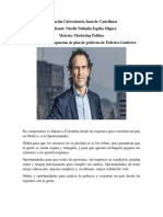 Análisis de propuestas del candidato Federico Guitérrez