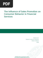 Download The Influence of Sales Protmotion on Consumer Behavior in Financial Service by Cam Tu SN59829500 doc pdf