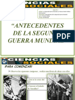 Antecedentes de La II Guerra Mundial