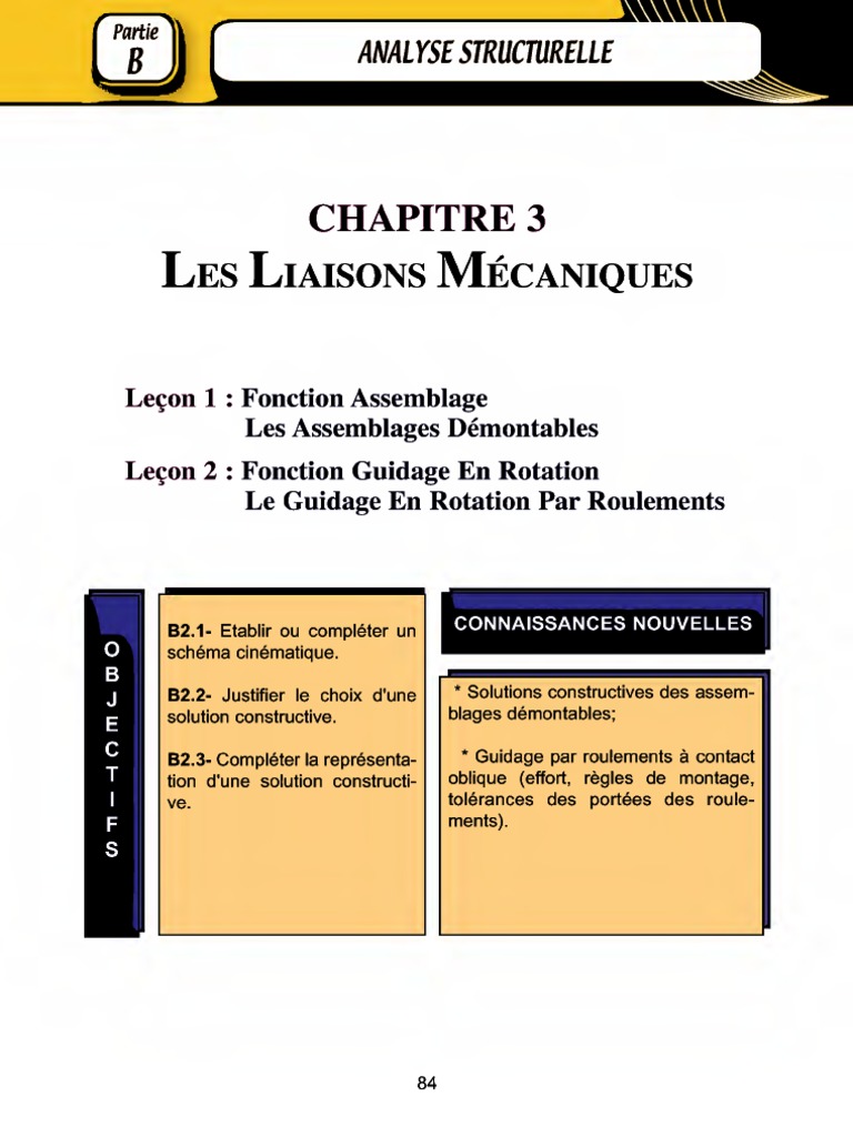 Leçon 1 Chapitre 3 Partie B La Fonction Assemblage Les Assemblages ...
