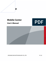 Mobile Center User Manual - ENG