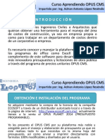 Curso Aprendiendo OPUS CMS