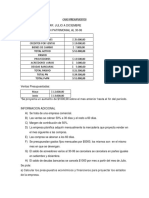 Ejercicio 1 - Presupuesto