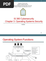 Chapter 3 Operating Systems Security1