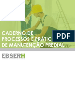 EBSERH. Caderno de Processos e Práticas de Manutenção Predial 1 Edição