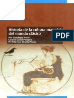 Historia de la Cultura Material del Mundo Clásico
