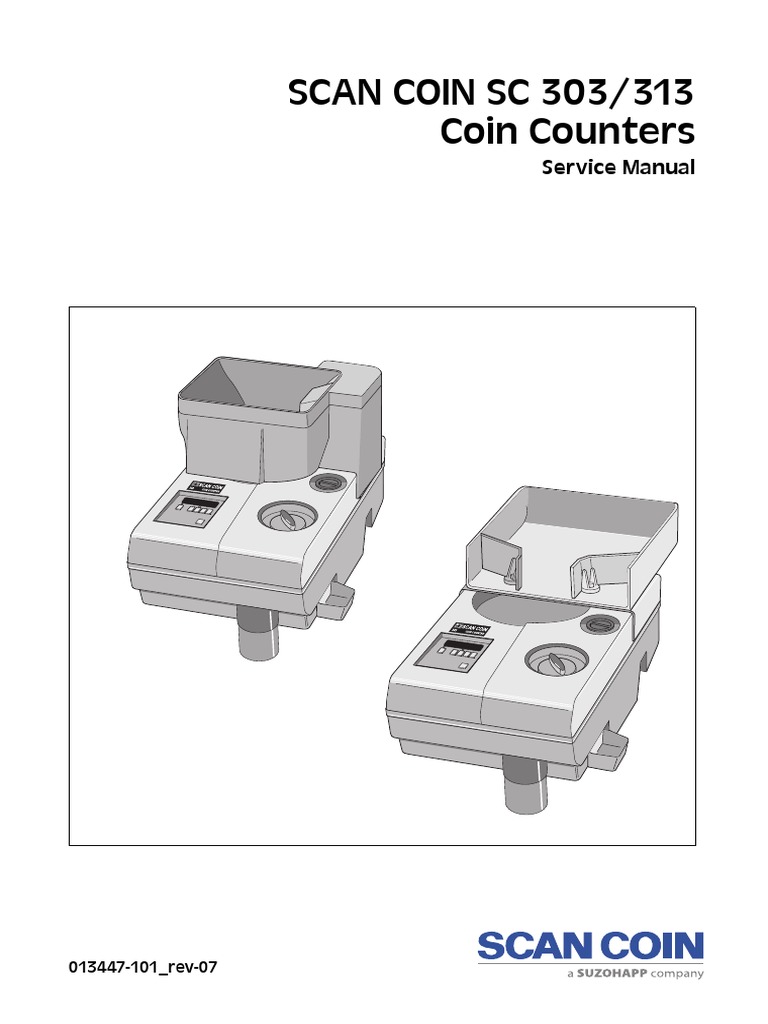 SC 303/313 Coin Counters Manual | PDF | Home & Garden | Computers