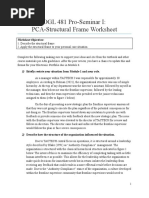 Structural Frame Worksheet 2