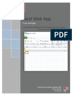 Ventajas de Excel Web App