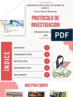 Epidemiología. Protocolo de Investigación.