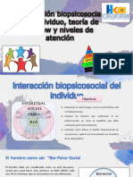Interacción Biopsicosocial Del Individuo Teoría de Maslow