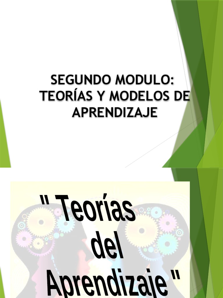 Teorías Del Aprendizaje 2 | PDF