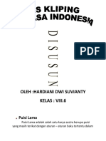 Bahasa Indonesia Puisi Lama Dan Baru
